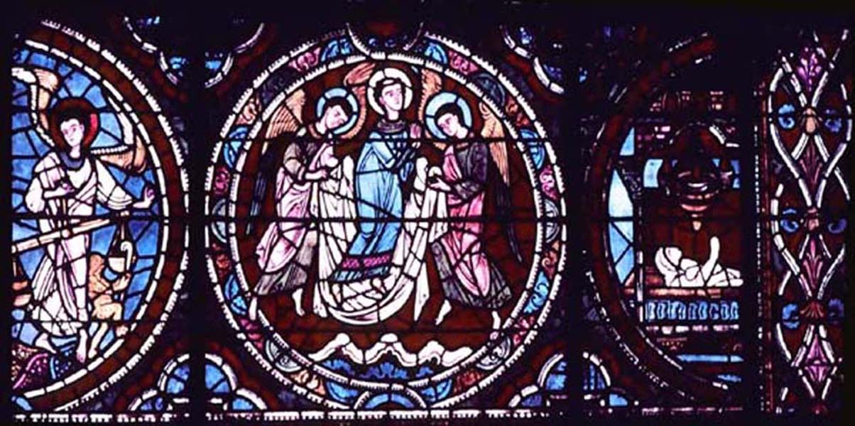 Choir, window X, section G