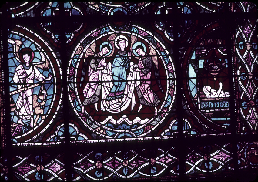 Choir, window X, section G