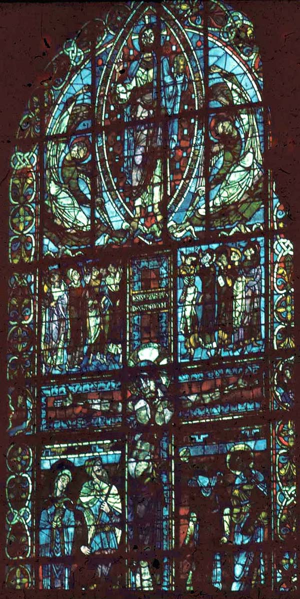 Choir, window Y, section A