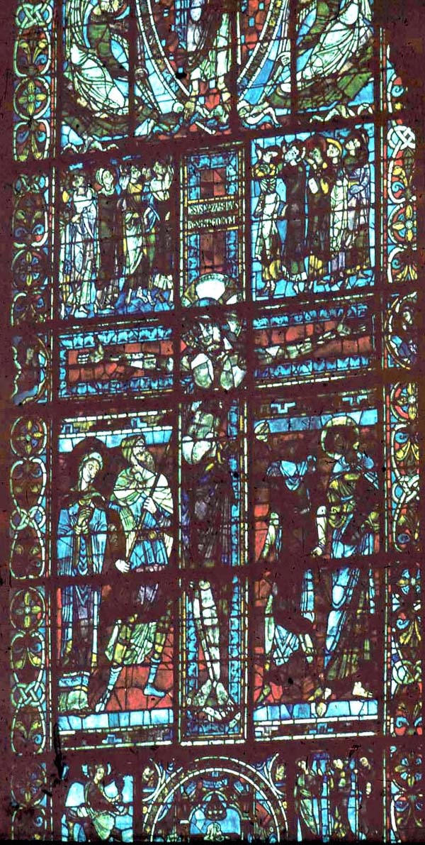 Choir, window Y, section B