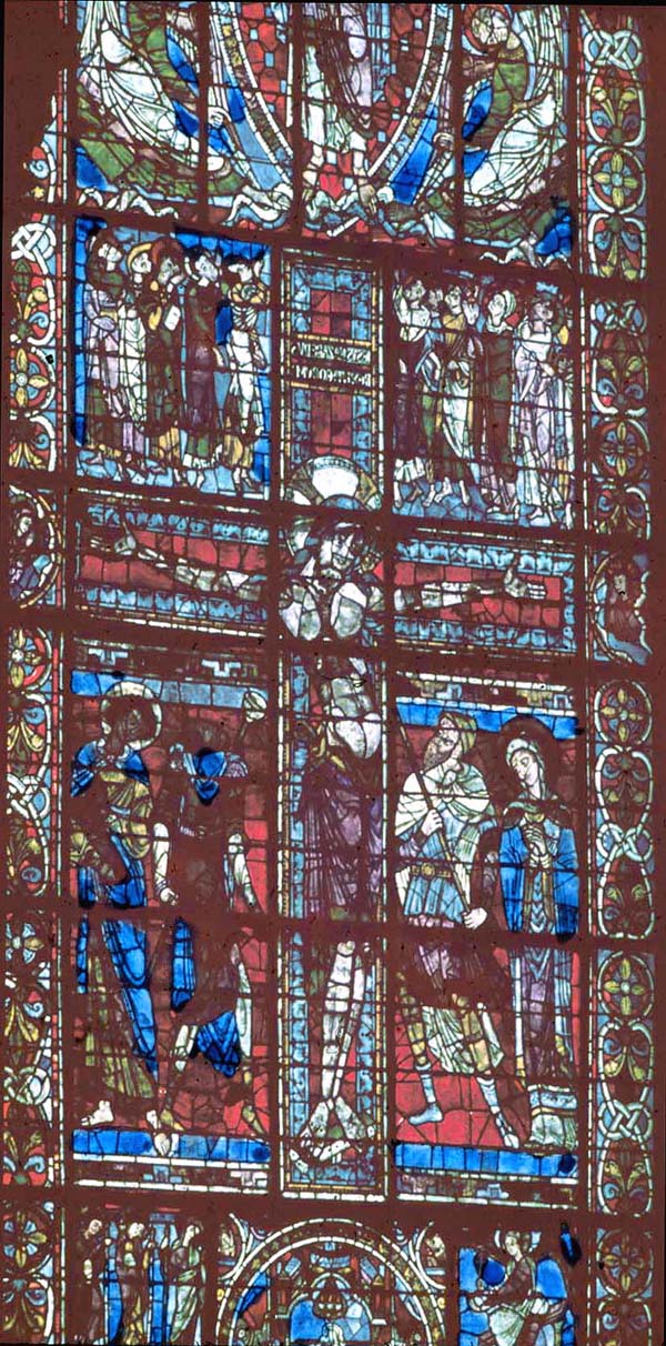 Choir, window Y, section B