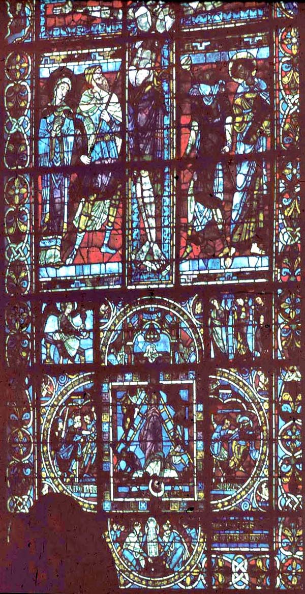 Choir, window Y, section C