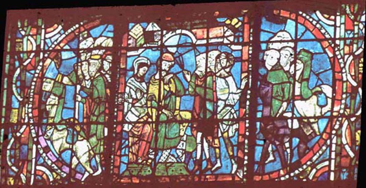 Transept, window B3, section AB 2