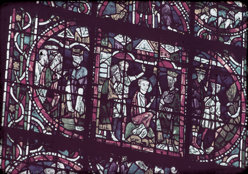 Transept, window B3, section AB 4