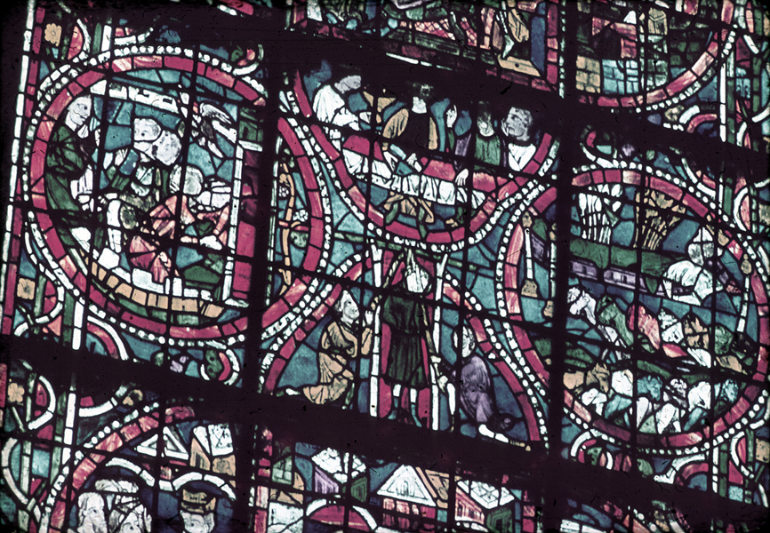 Transept, window B3, section AB 5