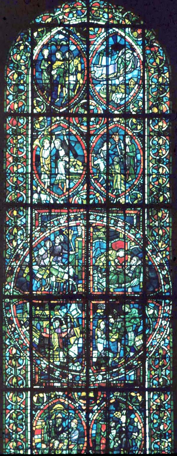 Choir, window 1, section B