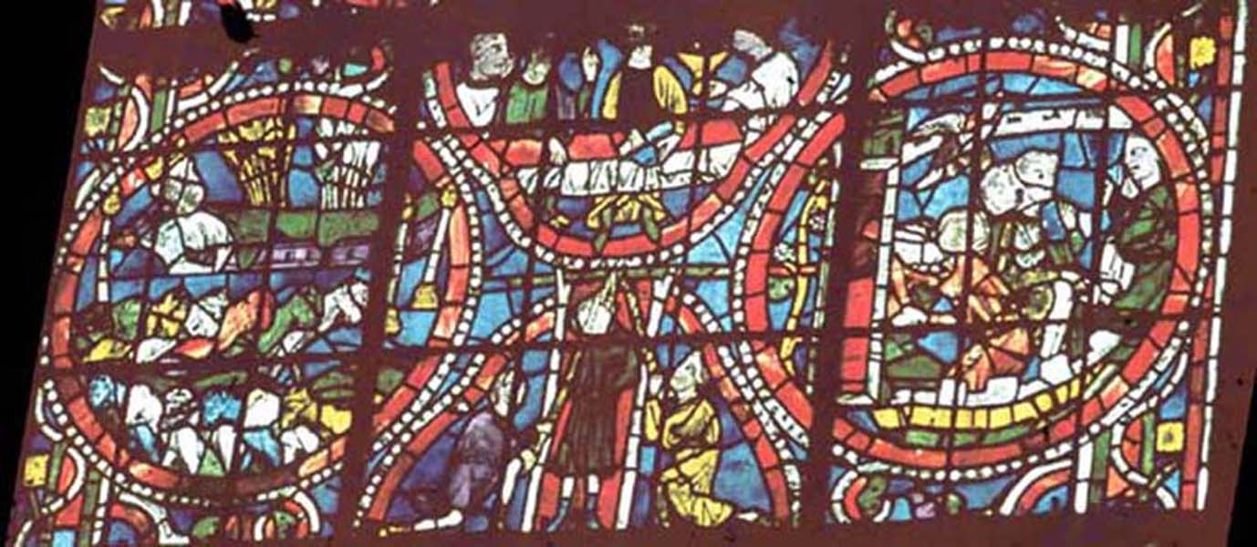 Transept, window B3, section AB 5