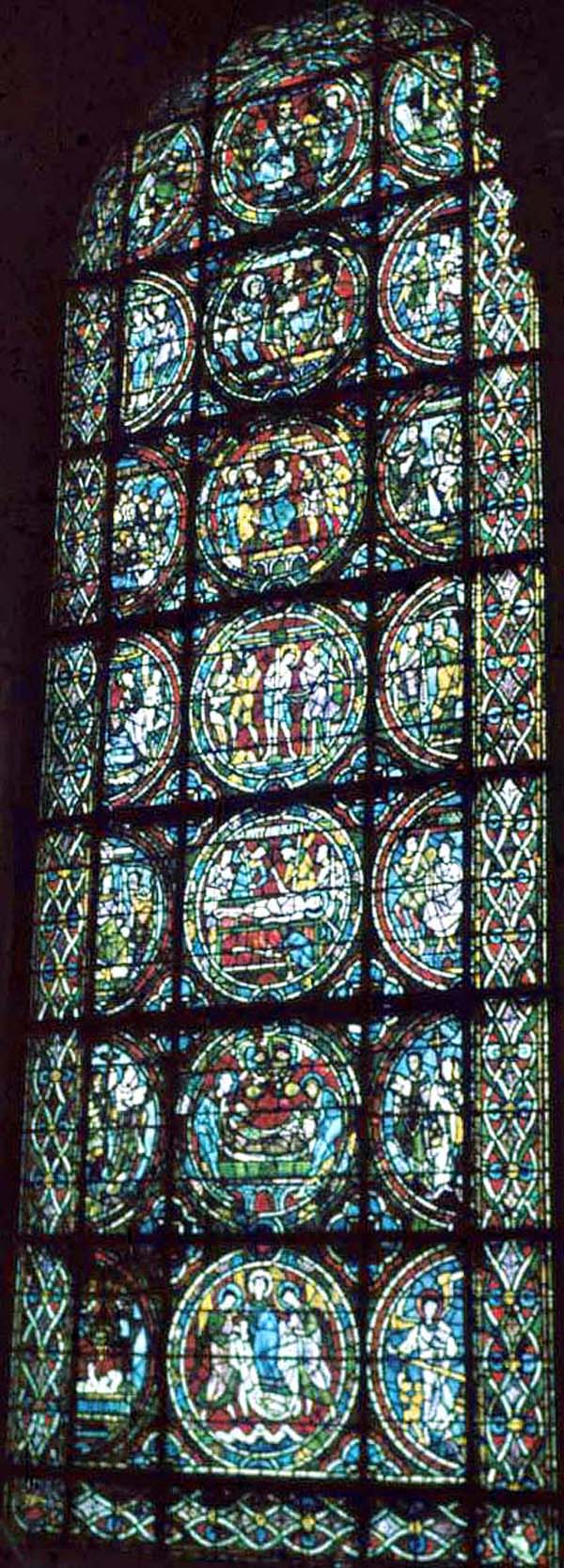 Choir, window X, full