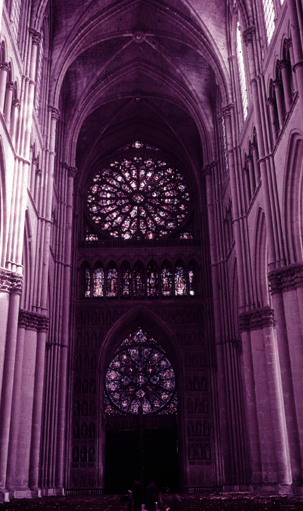 Interior view of front door
