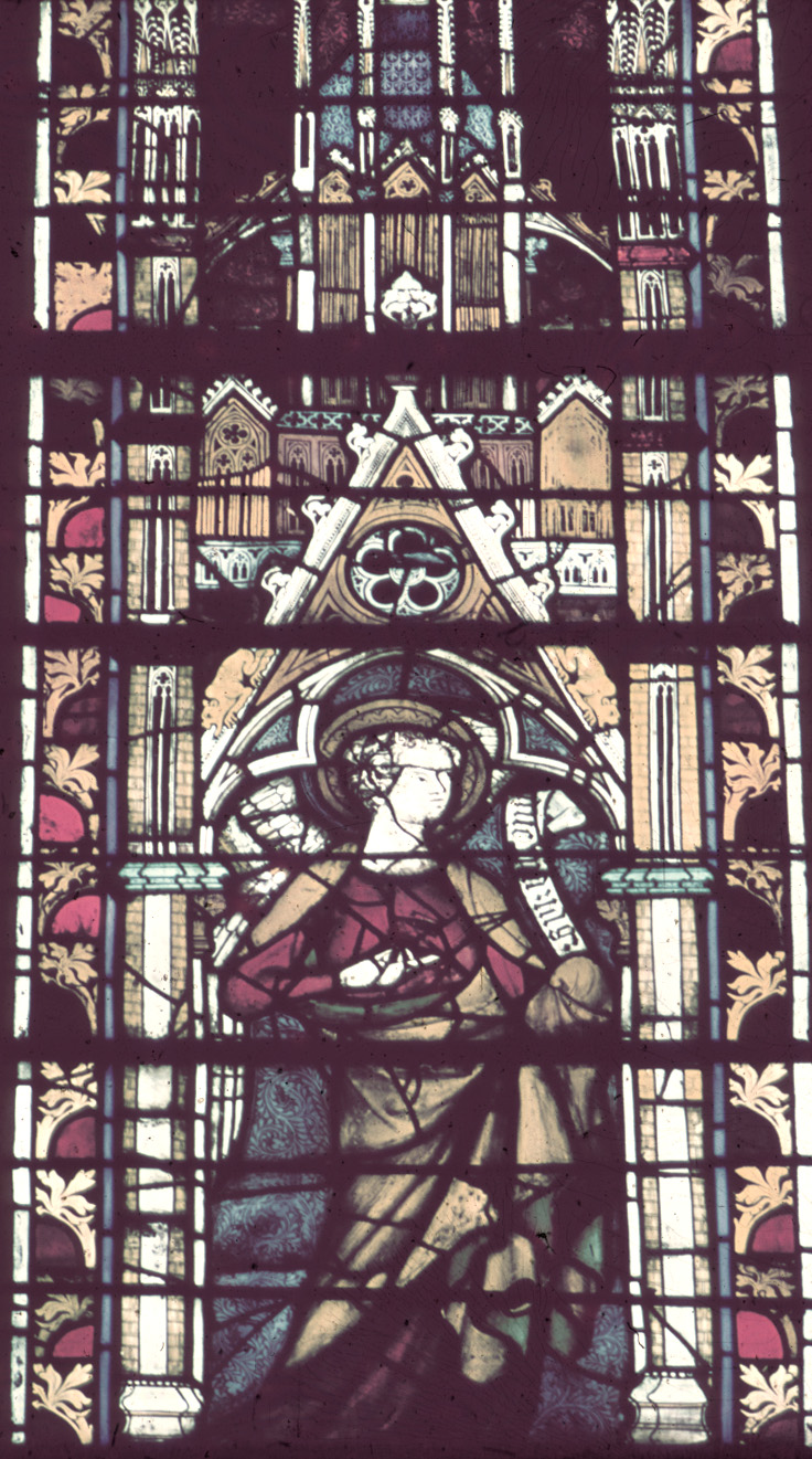 Apse, window 1, section A