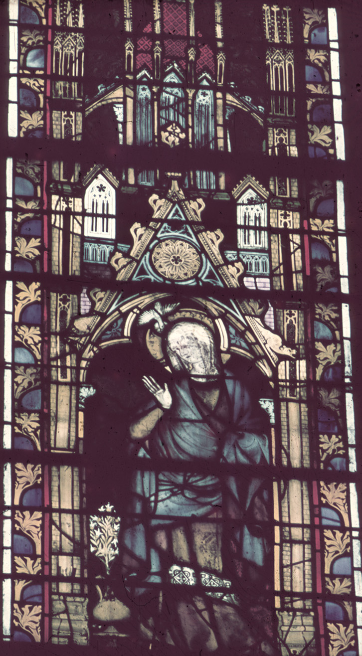 Apse, window 1, section B