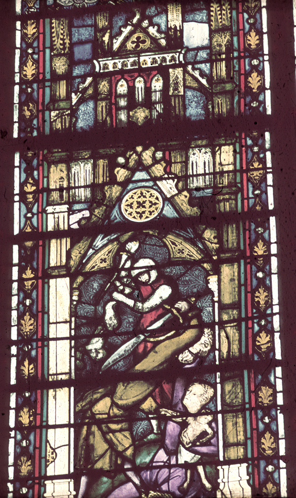 Apse, window 4, section B