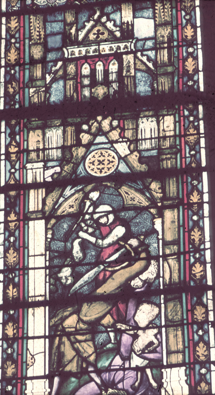 Apse, window 4, section B