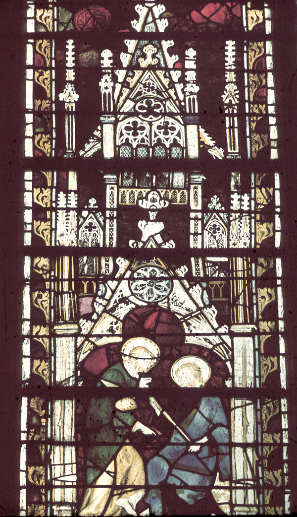 Apse, window 1, section A