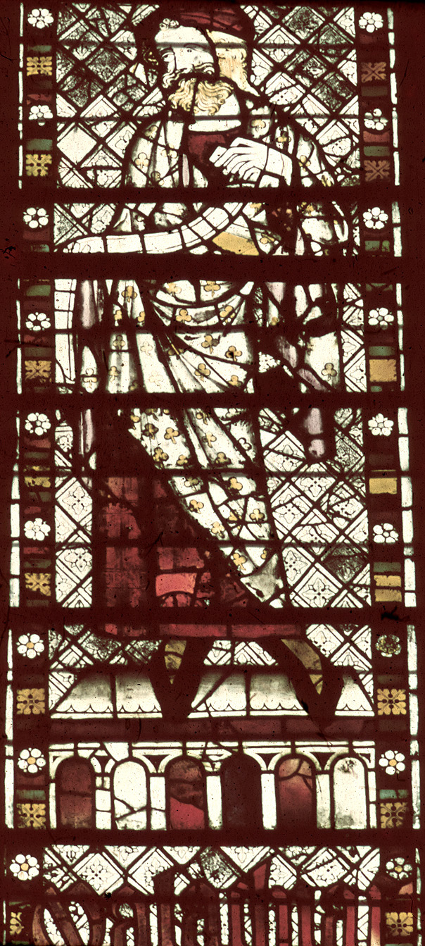 Clerestory, window EX, section D