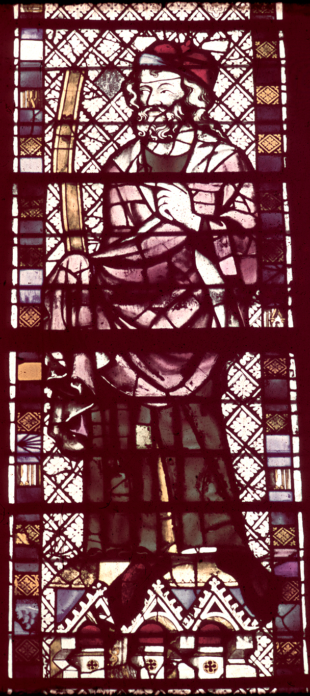 Clerestory, window 1X, section D