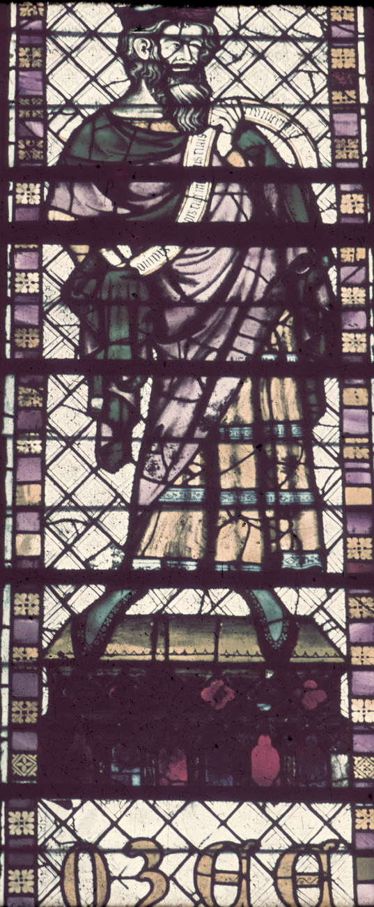 Clerestory, window 3 X, section A