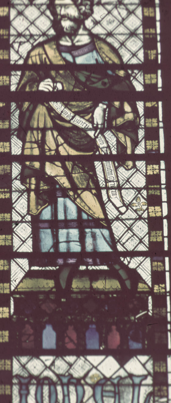 Clerestory, window 3 X. section B