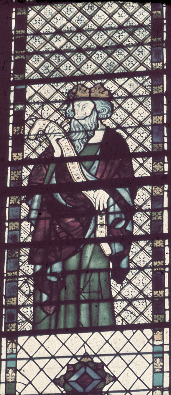 Clerestory, window 5 X, section B