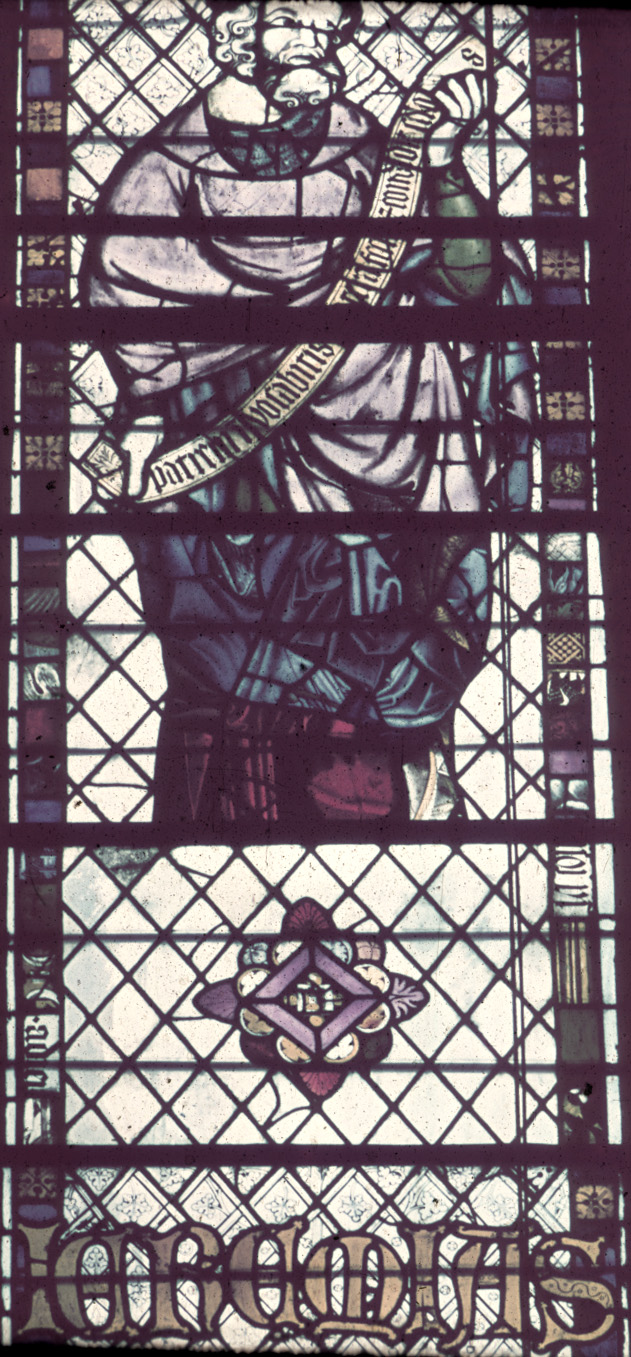 Clerestory, window 4 X, section A