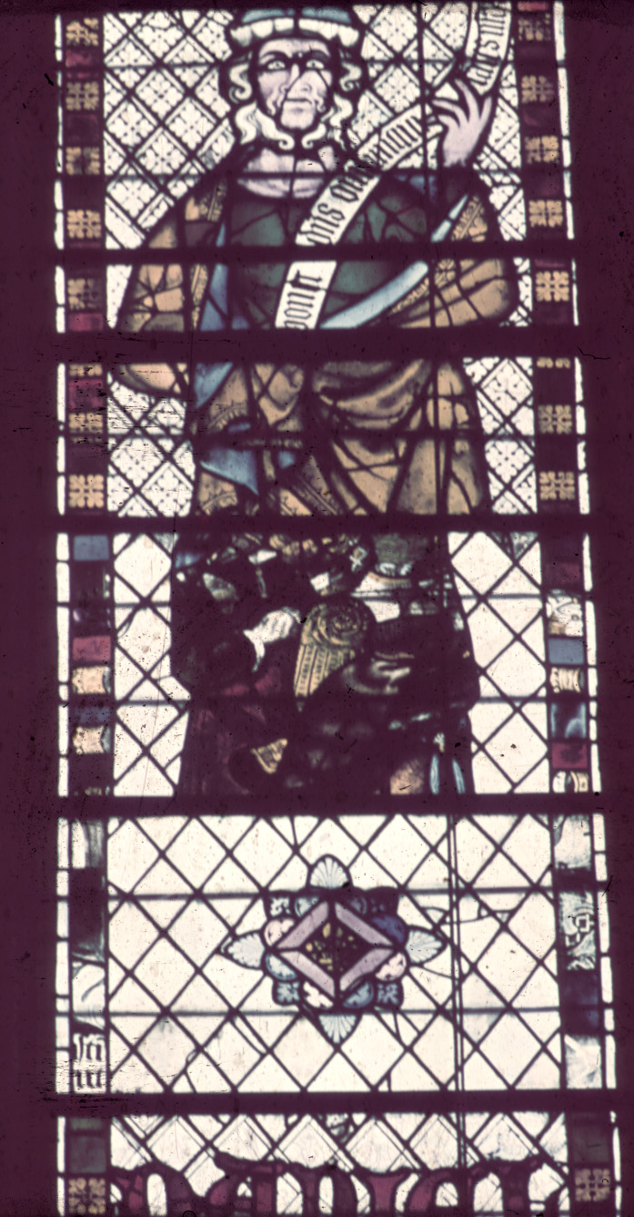 Clerestory, window 4 X, section B