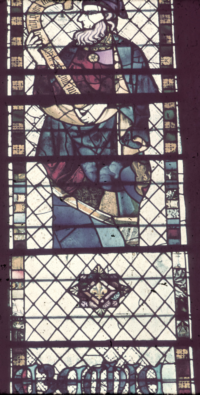 Clerestory, window 4 X, section C