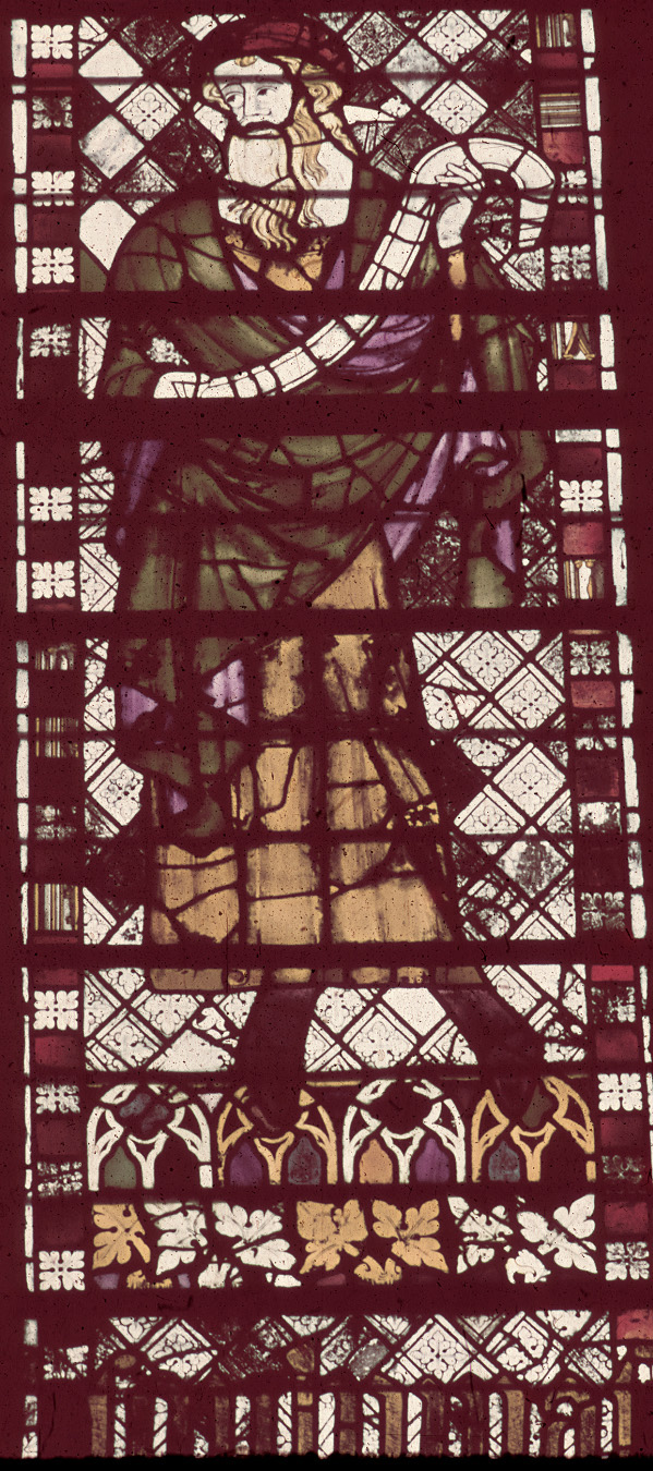 Clerestory, window 2 X. section A