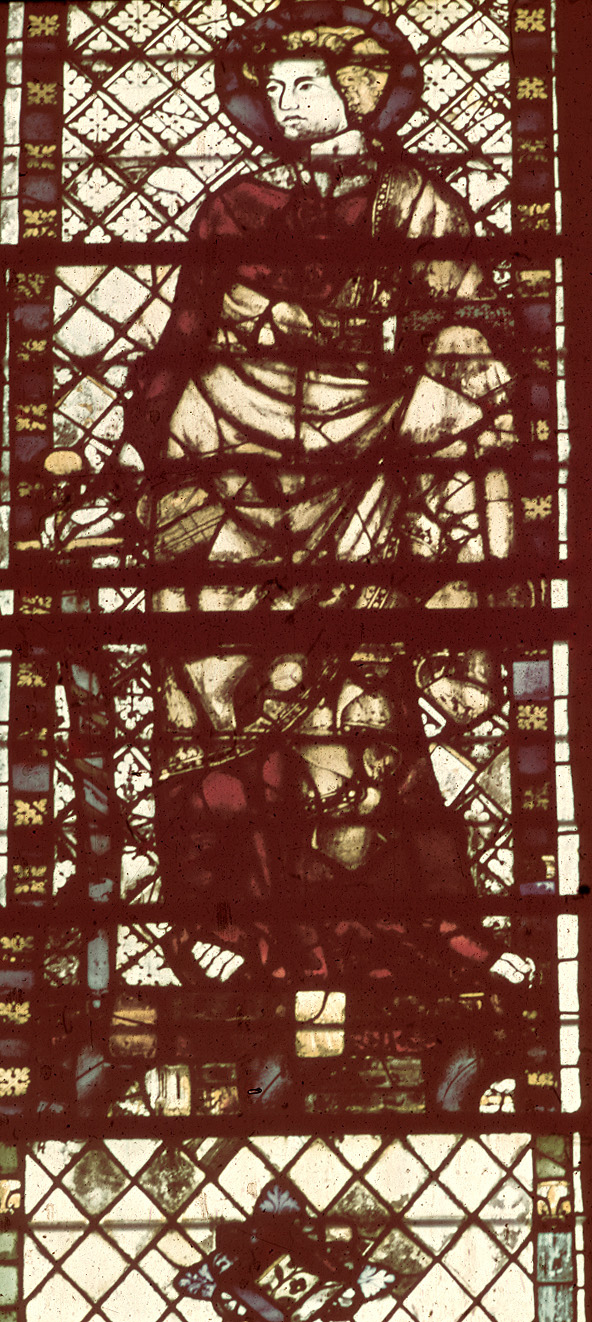Clerestory, window 8 X. section A