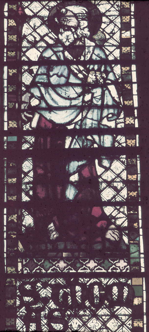 Clerestory, window 9 X, section A