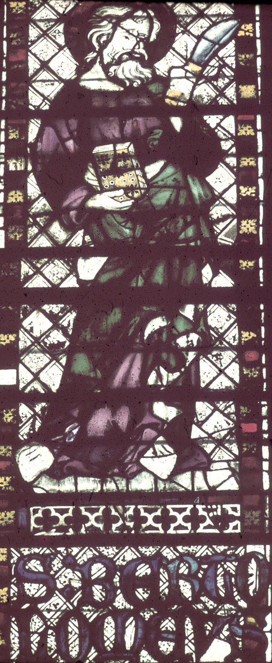 Clerestory, window 9 X, section B