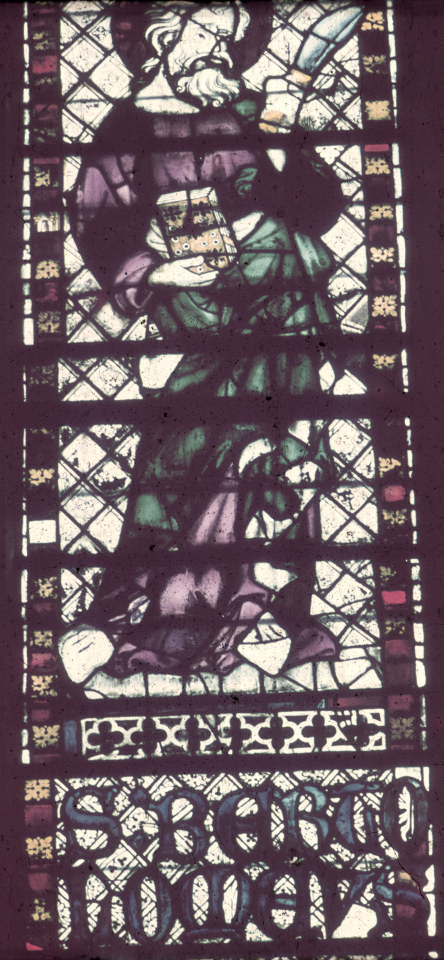 Clerestory, window 9 X, section B