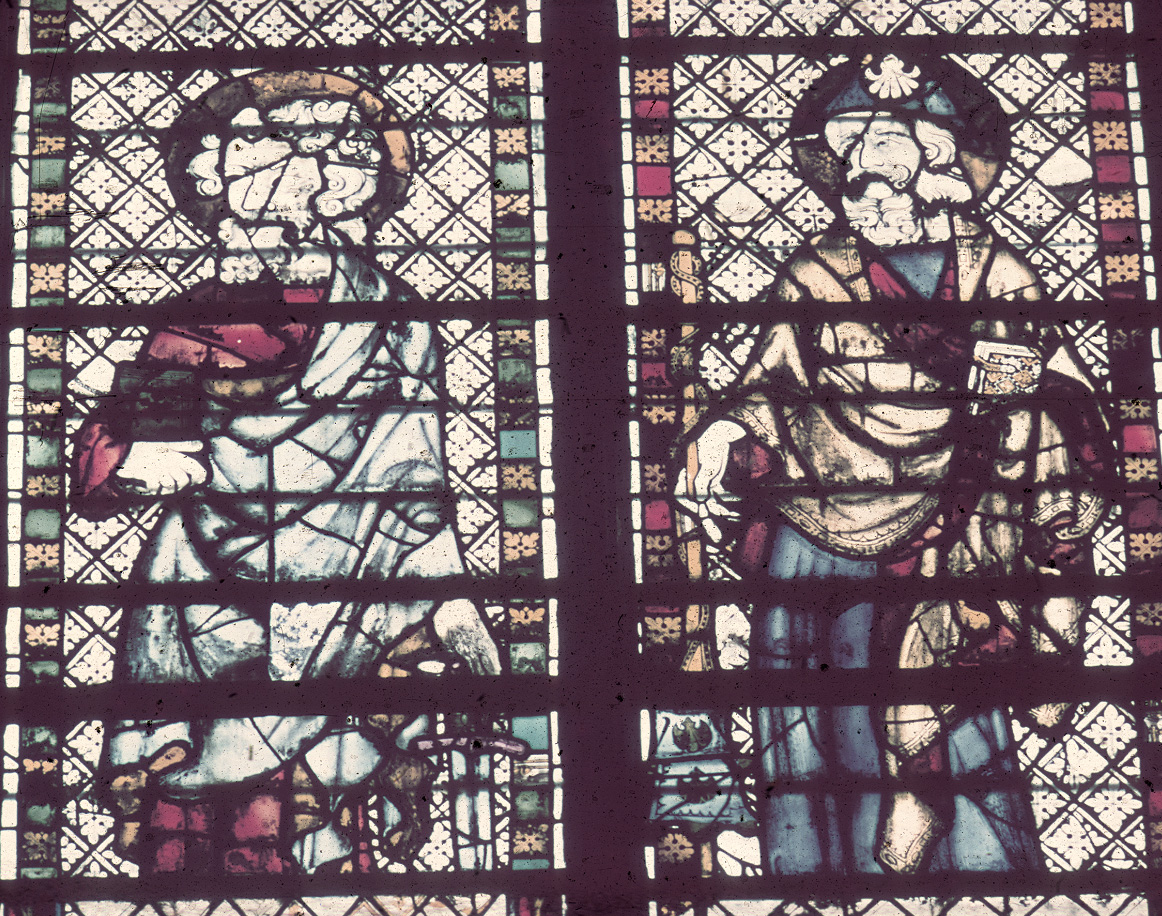 Clerestory, window 9 X, section C-D