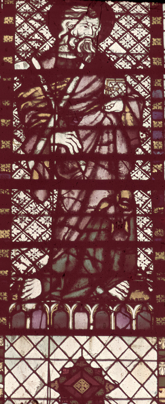 Clerestory, window 8 X, section B