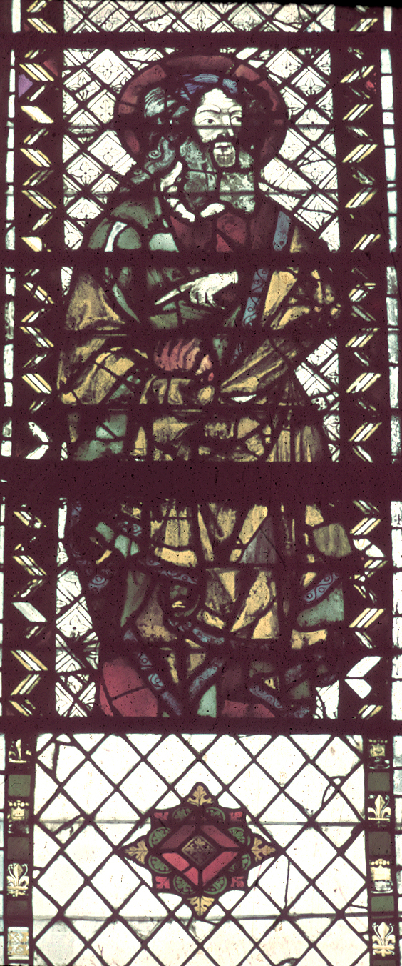 Clerestory, window 10 X, section A