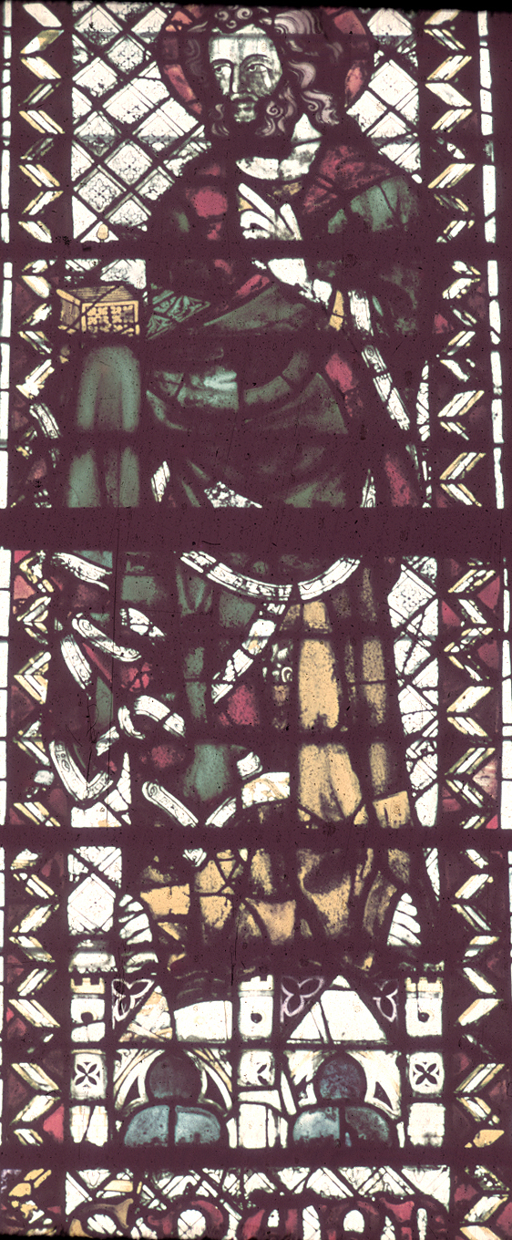 Clerestory, window 10 X, section B