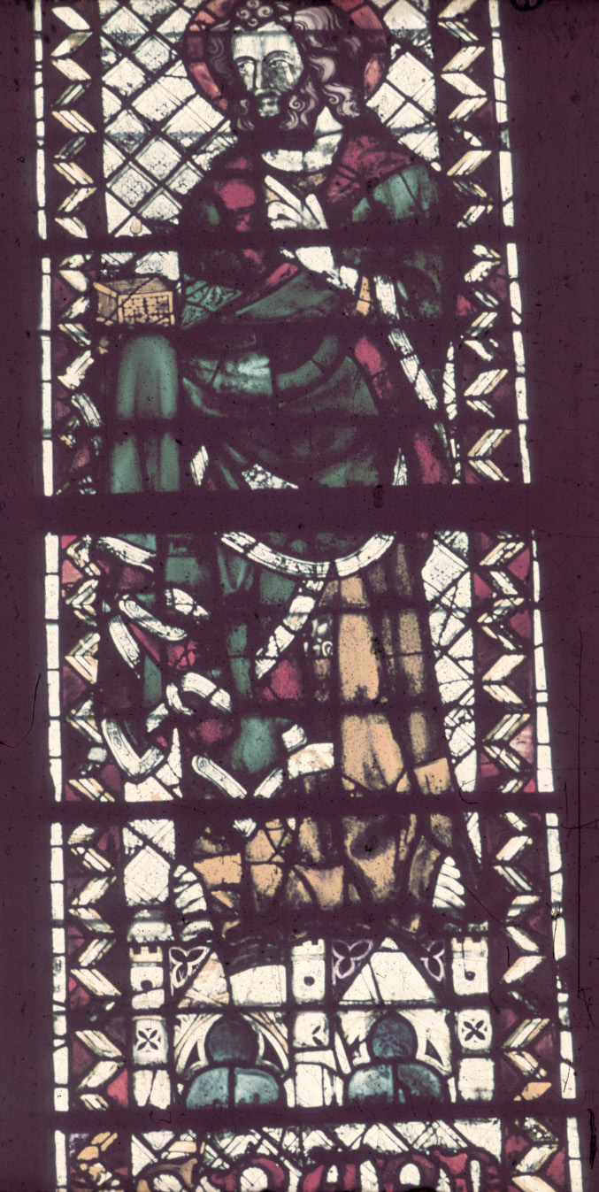 Clerestory, window 10 X, section B
