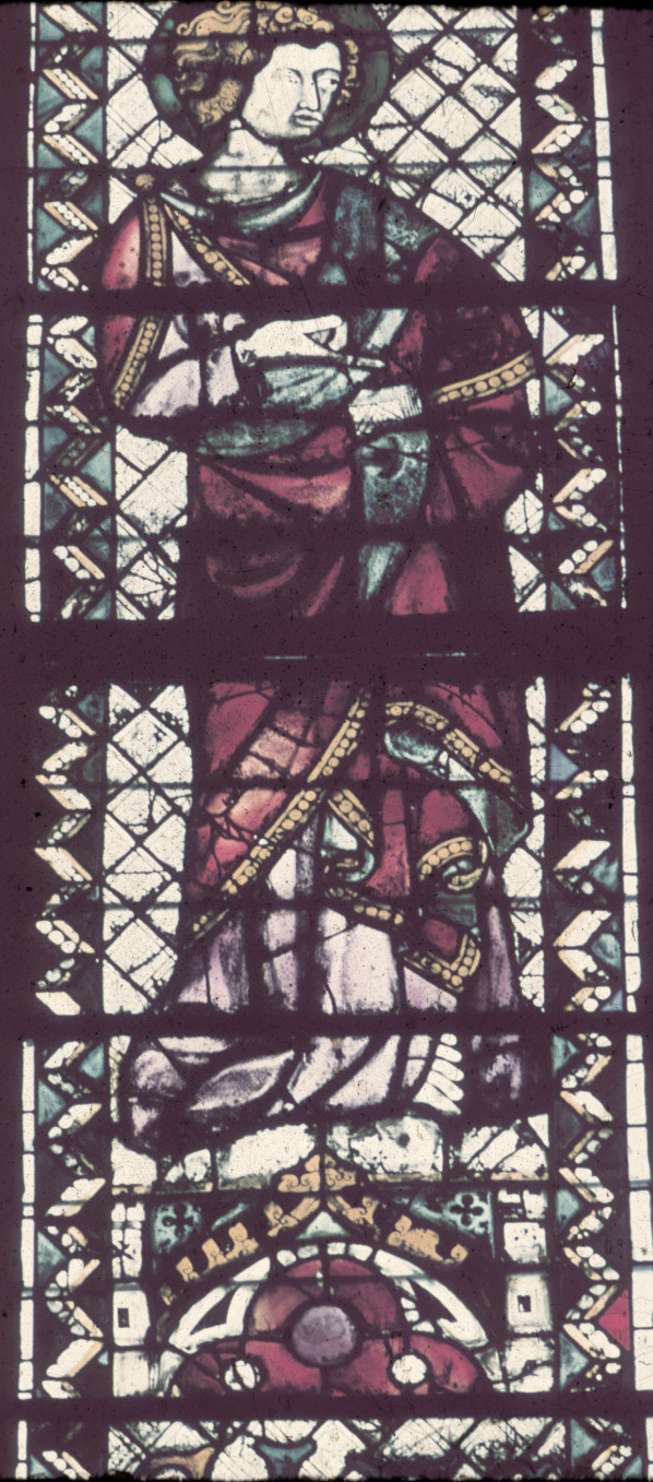 Clerestory, window 10 X, section C