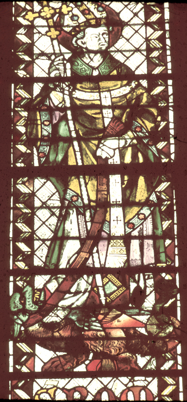 Clerestory, window 10 X, section E