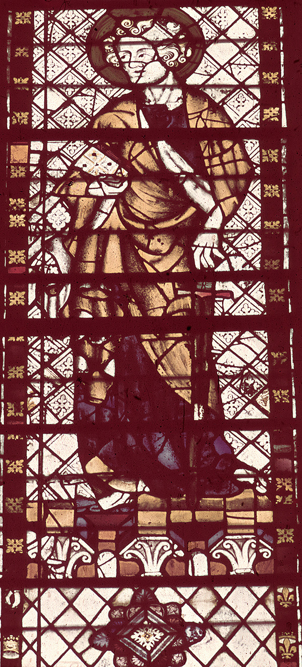 Clerestory, window 8 X, section C