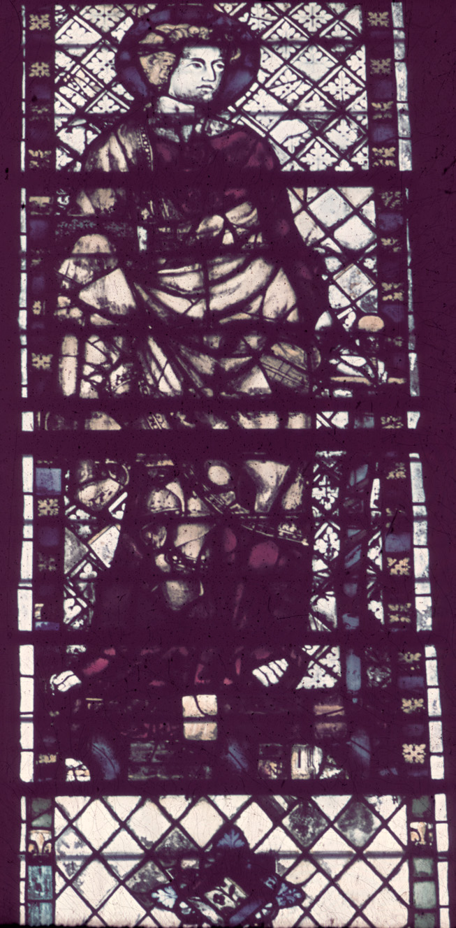 Clerestory, window 8 X, section A