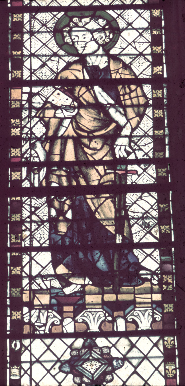 Clerestory, window 8 X, section C