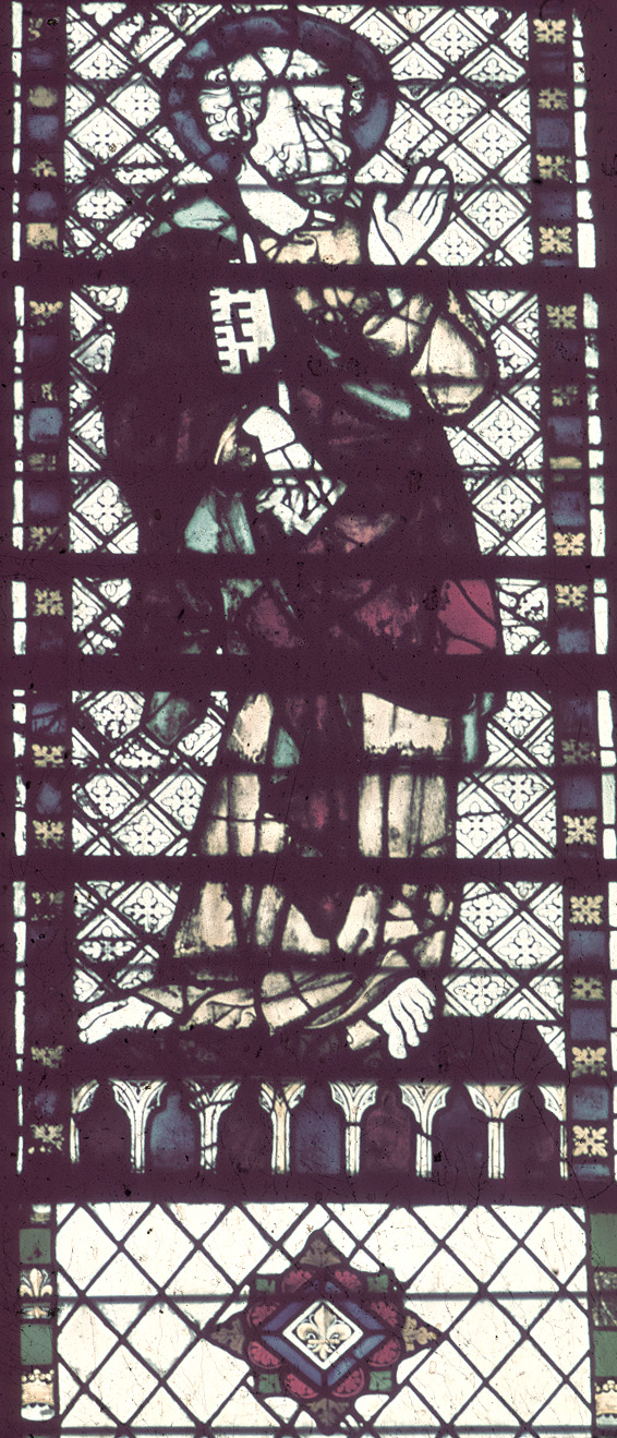 Clerestory, window 7 X, section A