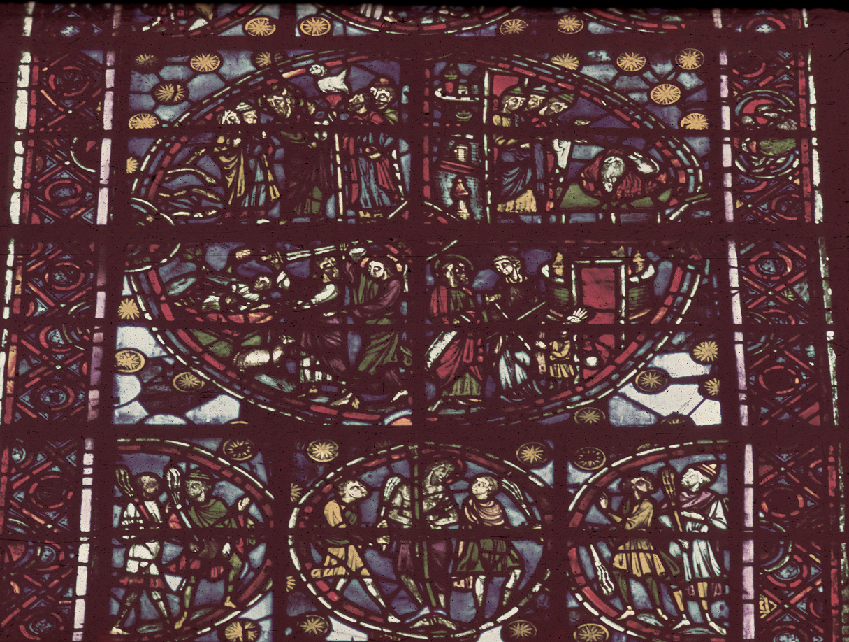 Apse, window 24, section 5