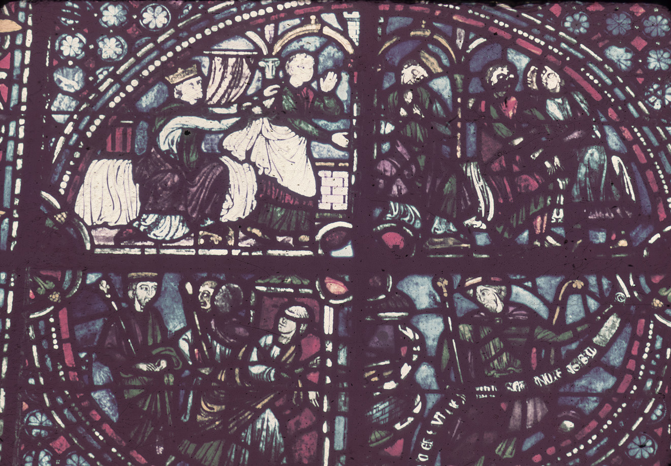 Apse, window 17, section 1