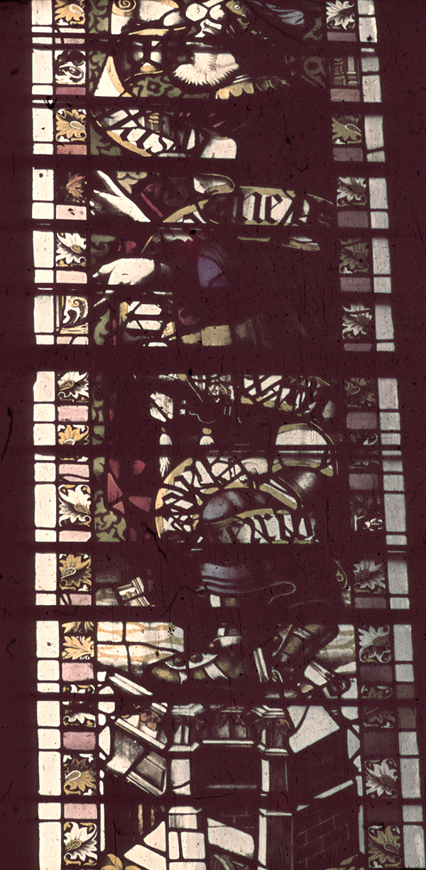 Clerestory, window 1 C, section 5