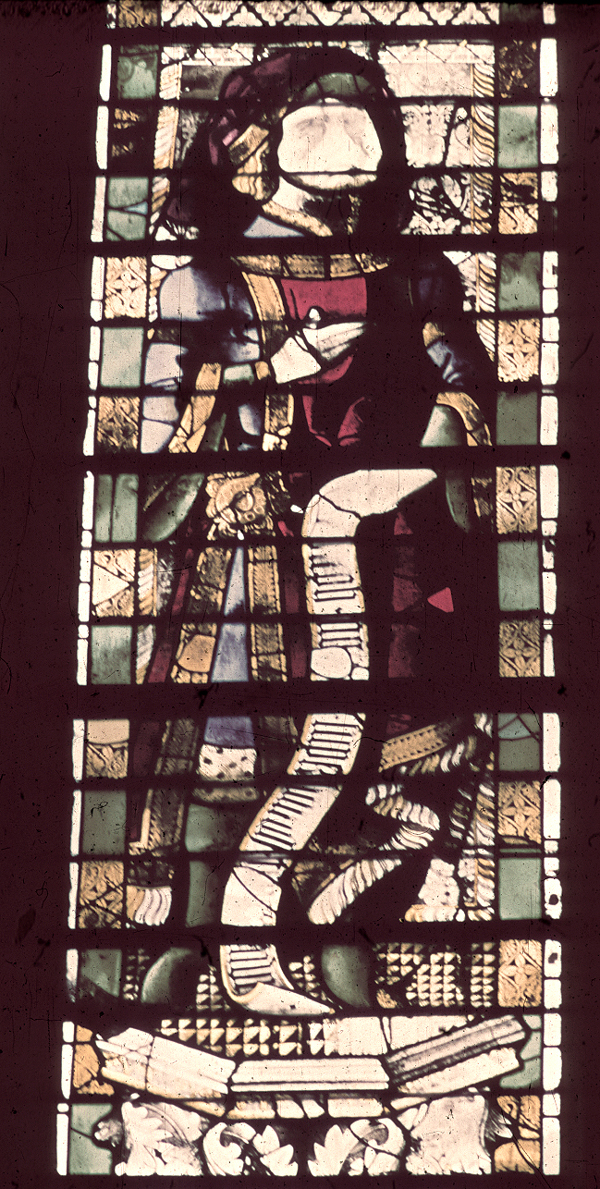 Transept, north, window B, section 4