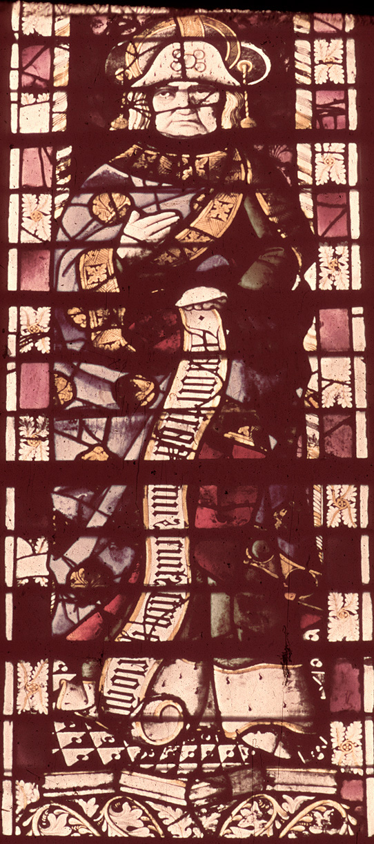 Transept, north, window B, section 3