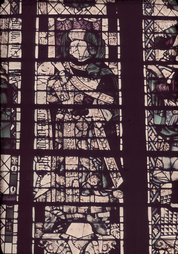 Transept, west, window A1