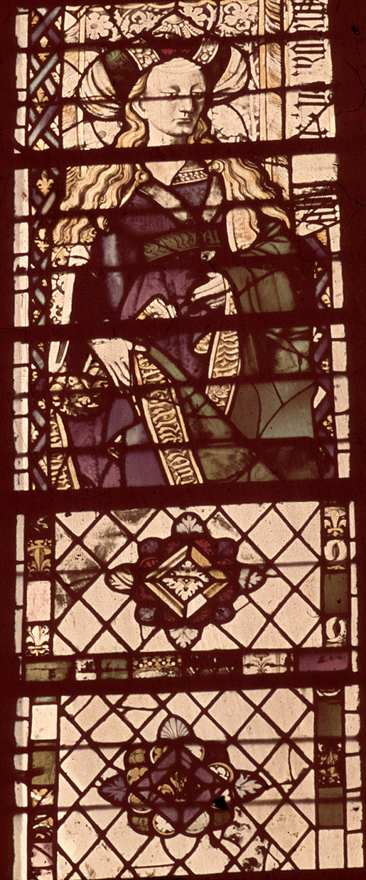 Transept, west, window A X