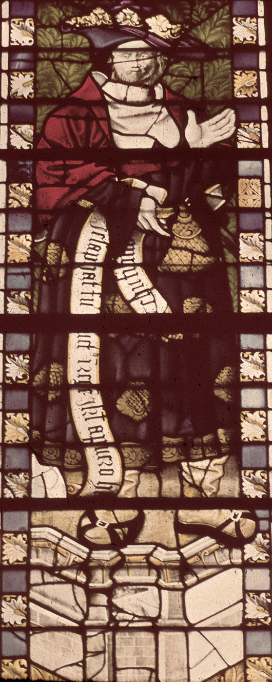 Nave, cleresory, window 7 C, section 1